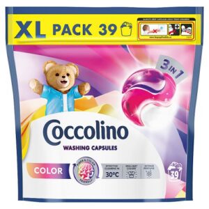 COCCOLINO Care Color 3W1 Kapsułki do prania kolorowych tkanin 39 prań