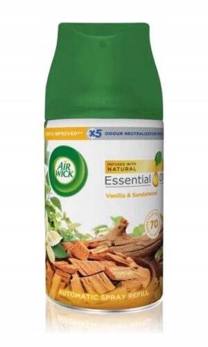 AIR WICK Drzewo Sandałowe i Zmysłowa Wanilia Wkład/Zapas Freshmatic 250ml