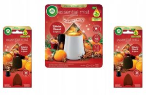 AIR WICK Dyfuzor aromatów Winter Punch 20 ml zimowy świątecny + dwa wkłady