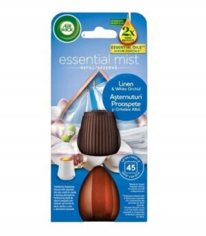 Air Wick Essenntial Mist wkład 20 ml aromat Bawełny i Białej Orchidei
