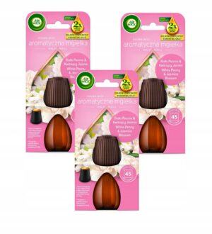 Air Wick 3 x wkład Odświeżacza Powietrza Biała Peonia i Kwitnący Jaśmin